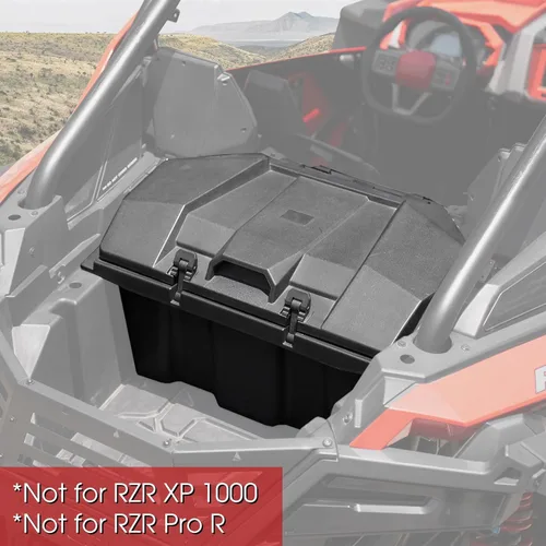 Miniatura 4 de A & UTV PRO Caja de Carga Trasera de 42 QT para 2020-2026 Polaris RZR PRO XP/RZR PRO XP 4/2022-2024 RZR Turbo R Accesorios, Contenedor
