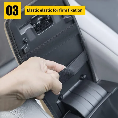 Miniatura 4 de AOMSAZTO Fundas de reposabrazos para Toyota RAV4 2013-2018 Beige