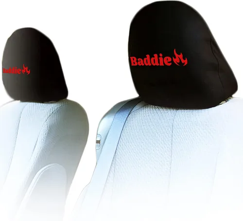 Miniatura 15 de Yupbizauto Fundas para reposacabezas de asiento de automóvil, camión, camioneta, SUV, ajuste universal para autos, furgonetas, camiones, se venden