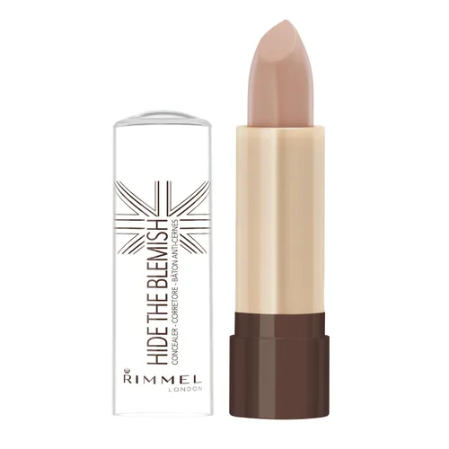 Miniatura 14 de Rimmel London Hide the Blemish - 103 Soft Honey - Corrector en barra, ultra cremoso, fácil de mezclar, 5 horas de uso, 0.16 onzas Miel suave