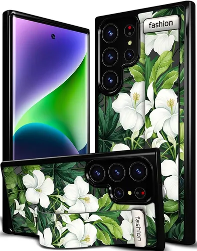 Miniatura 113 de Compatible para Samsung Galaxy S23 Funda Bonita con Correa Soporte Dedo Kickstand, Fundas de Silicona Geniales de Diseñador Funda Cover - Mariposa