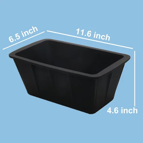 Miniatura 3 de [2025 actualizado] Molde de hielo XL para bañera de hielo con acero inoxidable incorporado (sin tapa)