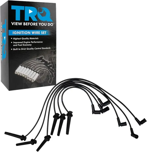 Miniatura 125 de Kit de cables para bujías de encendido del motor TRQ para Ford F250 F350 Super Duty V8 6.2L Nuevo