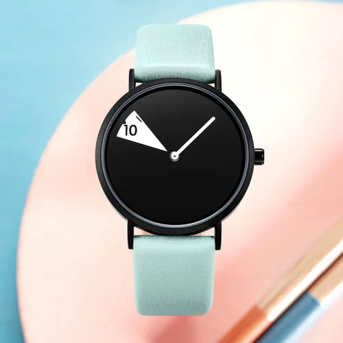 Miniatura 5 de SHENGKE Reloj de moda Simple Decente Casual Moda Reloj de Cuarzo (Menos es Más) Reloj