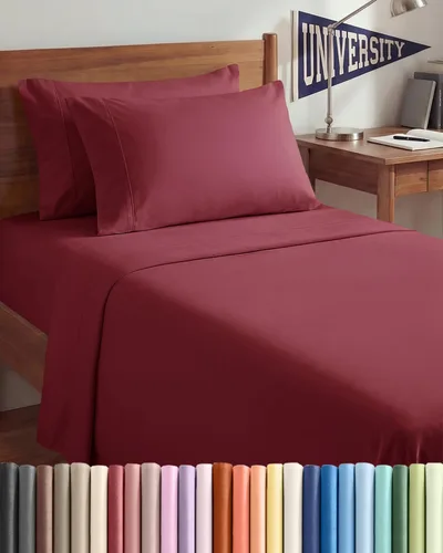 Miniatura 168 de Juego de sábanas Queen de 6 piezas, sábanas tamaño Queen, ropa de cama suave de lujo de hotel, refrescante, cómoda y transpirable, 1 encimera, 1 26