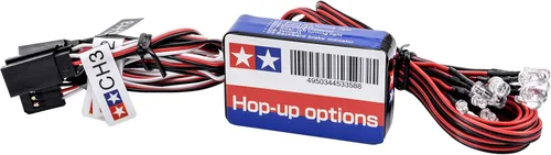 Miniatura 7 de 12 RC Car LED Kit de iluminación de freno de dirección simulación luz flash para modelos a escala 1/10 Yokomo Tamiya HSP HPI AXIAL RC4WD Traxxas