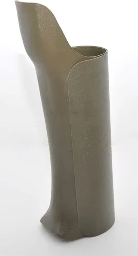 Miniatura 3 de Snakeguard Shields estilo plástico, verde, polainas protegen de serpientes, uso al aire libre, senderismo, caza, campamento y pesca, ajuste sobre