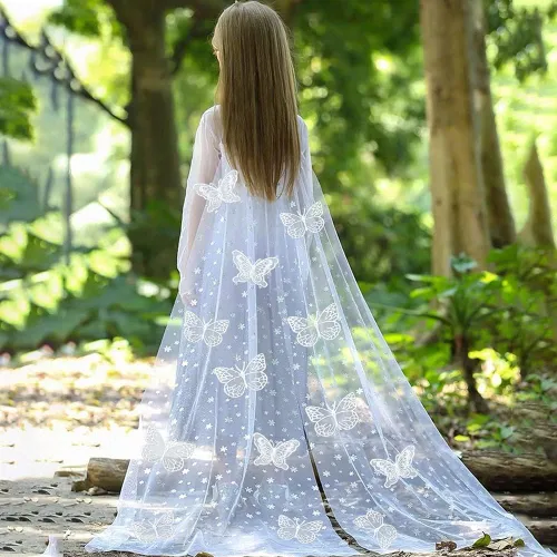 Miniatura 6 de 30 PCS Parches de Aplique de Mariposa de Encaje Bordado para Coser/Planchar, Parches de Organza Aplique de Mariposa para Vestido de Novia de Boda