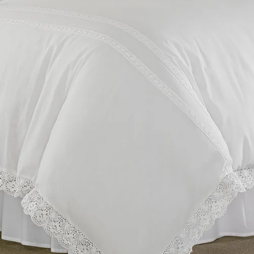 Miniatura 5 de Laura Ashley - Juego de funda de edredón tamaño individual, ropa de cama reversible de algodón con funda a juego, decoración ligera del hogar