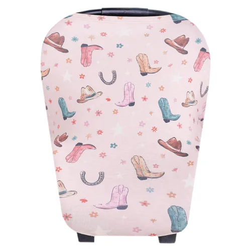 Miniatura 40 de Copper Pearl Funda multiusos: fundas de asiento de automóvil, funda de lactancia y funda para cochecito, tela elástica, uso para todas las Mundo