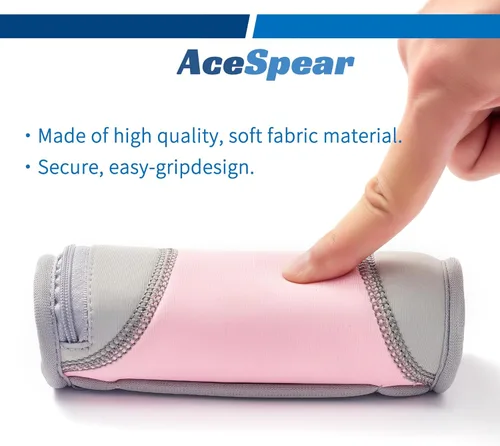 Miniatura 4 de AceSpear Pesas de mano para mujeres y hombres de 1 libra, 2 libras, 3 libras, 4 libras, mancuernas suaves de 2, peso desmontable para caminar