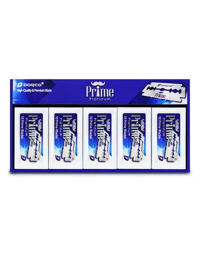 Miniatura 3 de Dorco 100 cuchillas de afeitar Prime de doble filo