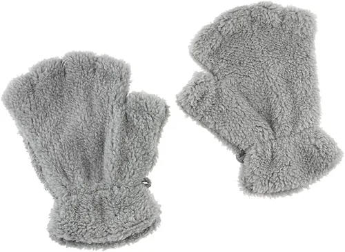Miniatura 75 de Guantes de garra para disfraz de Halloween, medio dedo, lobo, oso, gato, guantes, guantes de piel sintética para mascarada, cosplay, utilería de mano