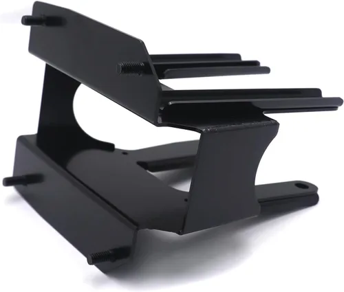 Miniatura 5 de Soportes de soporte de carenado delantero y organizador de radio compatibles con Harle H-D Road Glide 98-13 Ambos montajes
