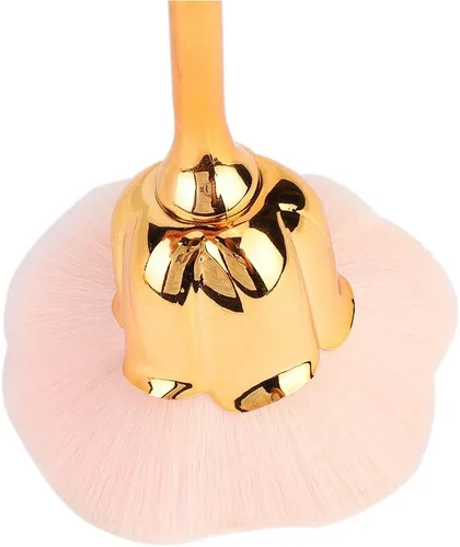 Miniatura 7 de Cepillos de arte de uñas, cepillo de arte de uñas Rose ShapeHandle, material de fibra, multifuncional, cómodo de usar, cepillo de limpieza de polvo