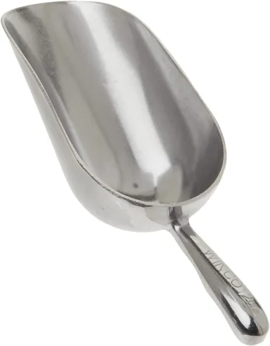 Miniatura 4 de Winco AS-12, pala de residuos de aluminio, 12 onzas, M, Aluminio