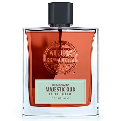 Miniatura 9 de Viking Revolution Colonia de bergamota para hombre, vibrante colonia en espray para hombre, perfume cítrico con notas de pimienta rosa, laudán