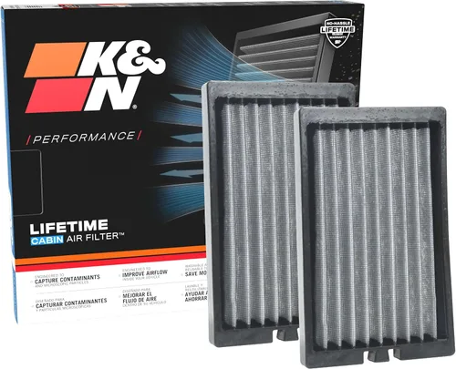K&N Premium Cabin Air Filter: High Performance, Washable, Lasts for the Life of your Vehicle: Designed for Select 2018-2019 JEEP Wrangler JL and