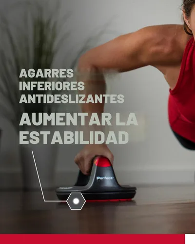Miniatura 4 de Perfect Pushup Elite - Diseño de mango giratorio con rodamientos de bolas de acero para una rotación suave y sin esfuerzo del mango - Agarres
