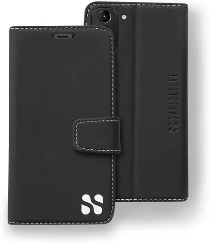 Miniatura 36 de SafeSleeve Funda para Galaxy Galaxy con protección contra radiación EMF: Galaxy Note 8 RFID Tarjetero de bloqueo de cartera, funda ajustable