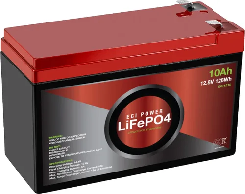 Miniatura 9 de Batería de litio LiFePO4 de 12 V, 50 Ah, recargable de ciclo profundo 2000-5000 ciclos de vida útil y 10 años de vida útil BMS incorporado