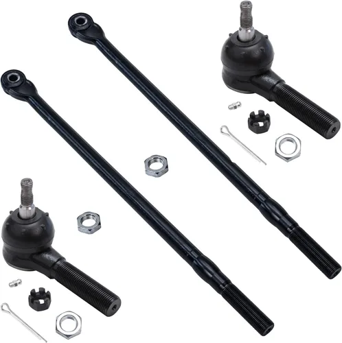 Miniatura 80 de Detroit Axle - 4 barras de acoplamiento delanteras para Kia Forte Koup 14-17, 14-18 Forte Forte5, 4 extremos de barra de acoplamiento exteriores e