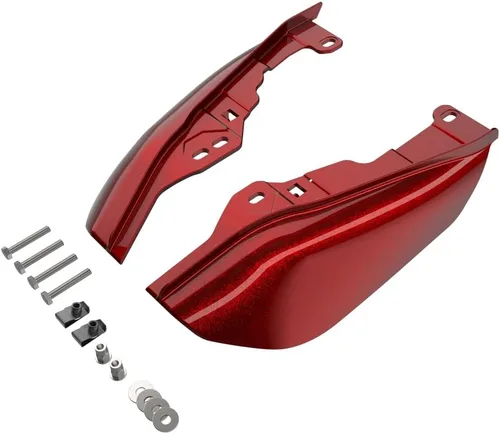Miniatura 84 de Advanblack Deflectores de aire Road Glide Mid Frame 2024 compatibles con Harley Touring Street Glide, Road King, Electra Glide, 2009-2025