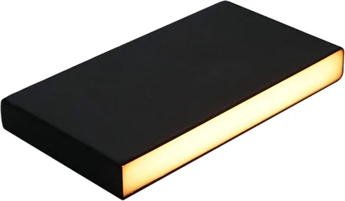 Miniatura 6 de LUMENGY Luz para Adoquines Delgada 0.5 x 4 pulgadas, iluminación de ladrillo de acero sin deslumbramiento para adoquines, paredes, entradas de 2700K