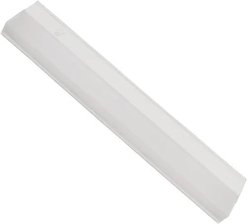 Luz LED regulable debajo del gabinete de 18 pulgadas, instalación cableada, seleccionable por color, blanco suave (3000 K)/blanco brillante (4000