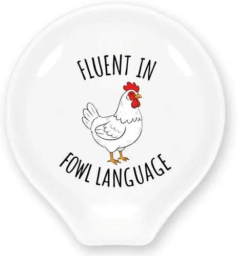 Miniatura 9 de Soporte para cuchara de café con texto en inglés "I'm Fine", divertido soporte para cucharas de café para amantes de los gatos, amigos, cumpleaños