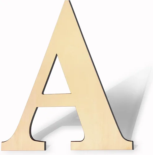 Miniatura 29 de Números de madera sin acabar - 3 grande de 15 pulgadas, en blanco y grande para manualidades de bricolaje, decoraciones de bodas y fiestas de Número