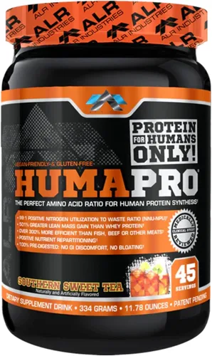 Miniatura 23 de ALR Industries Humapro Matriz de aminoácidos y proteínas para seres humanos 99% de utilización para músculo magro Vegano, sin gluten 334g