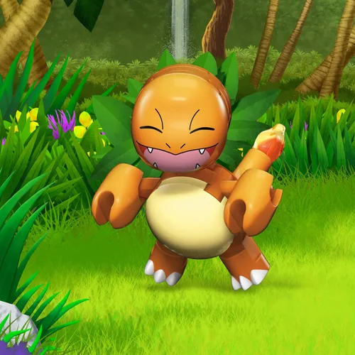 Miniatura 7 de Mega Construx GFC88 - Figura de Pokemon Charmander, multicolor