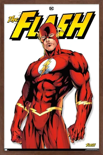 Miniatura 7 de DC Comics The Flash Feature Series - Póster de pared, 34 pulgadas de largo x 22.4 pulgadas de ancho, versión premium sin marco