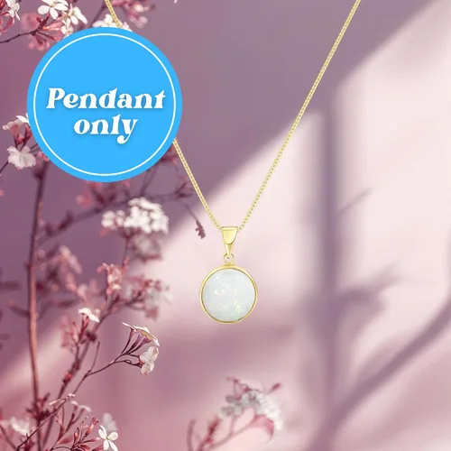 Miniatura 4 de Collar de Piedras Preciosas de Oro de 14K para Mujer - Collares de Oro Sólido - Collar con Colgante de Oro - Collar Llamativo de Oro para Mujer
