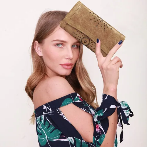 Miniatura 6 de OB OURBAG Cartera de piel para mujer, con tarjetero