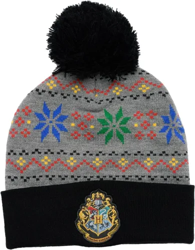 Miniatura 5 de Harry Potter Hogwarts - Gorro de punto y guante de texto, unisex, para hombre y mujer, Hogwarts