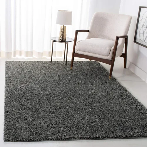 Miniatura 36 de SAFAVIEH Arizona Shag Collection ASG820A - Alfombra de pasillo, 2 pies 3 pulgadas x 6 pies, color crema, diseño sólido, no desprende pelusa y fácil