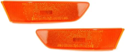Miniatura 2 de CarLights360 Para Infiniti G35 - Conjunto de luz de posición lateral 2003 04 05 06 2007 lado del conductor y del pasajero Par Coupé Delantero