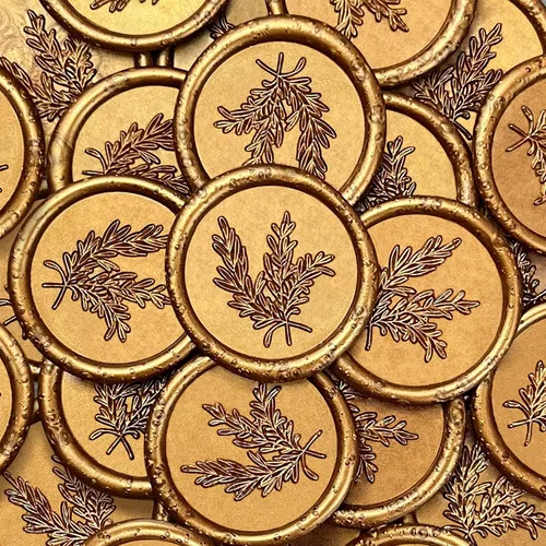 Miniatura 16 de 25 Calcomanías de Sellos de Cera Hechas a Mano, Sellos para Sobres, Calcomanías de Cera Autoadhesivas para Invitaciones de Fiestas de Boda, Sobres
