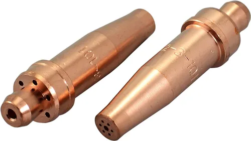 Miniatura 9 de RIVERWELD Puntas de corte de acetileno 3-101 tamaño 1 y 1-3-101 para linterna cortadora de oxígeno oxy oxyfuel estilo Victor, paquete de 2