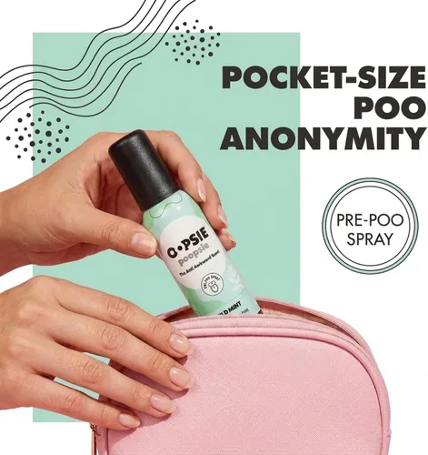 Miniatura 3 de Oopsie Poopsie Aerosol para inodoro, artículos esenciales de viaje, cada uno hasta 300 usos, desodorante de olor de baño con aceites esenciales
