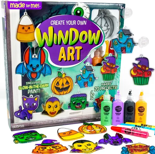 Miniatura 13 de Made By Me Crea tu propio arte de ventana, pinta tus propios atrapasueños, idea de manualidades DIY, kits de manualidades para niños, manualidades