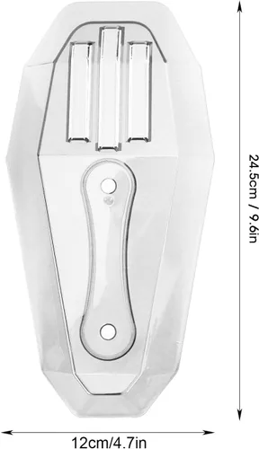Miniatura 5 de KIMISS Protectores de mano para motocicleta, 2 unidades de protectores de mano para motocicleta, protector de cepillo de mano, barra protectora