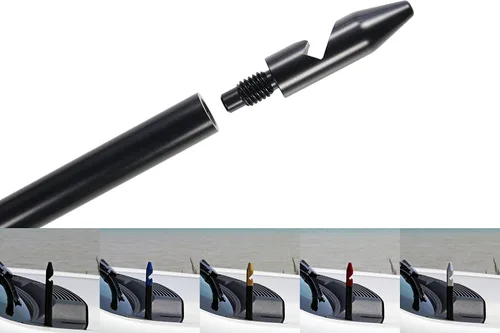 Miniatura 2 de AntennaMastsRus – 2010 – 2018 Dodge Ram Truck 2500 – antena de Repuesto, Negro