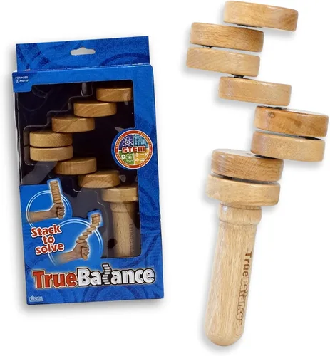 Miniatura 10 de TrueBalance – Juego de equilibrio portátil para niños y adultos Mejora la coordinación, la concentración y las habilidades motoras finas Ideal