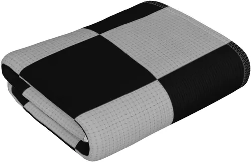 Miniatura 3 de Ouqiuwa Toallas de mano suaves de carreras en blanco y negro de 27.5 x 15.7 pulgadas, toalla de baño fina, regalo de decoración de baño pequeño