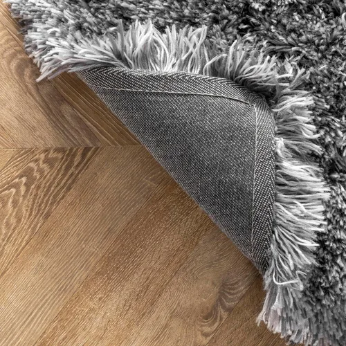 Miniatura 4 de nuLOOM Kristan Modern Shag - Alfombra decorativa, 3 x 5, color gris