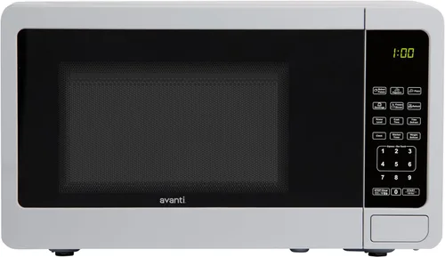 Miniatura 4 de Avanti - Horno microondas compacto de 700 vatios con 6 configuraciones precocinadas, descongelación rápida, panel de control electrónico y plato