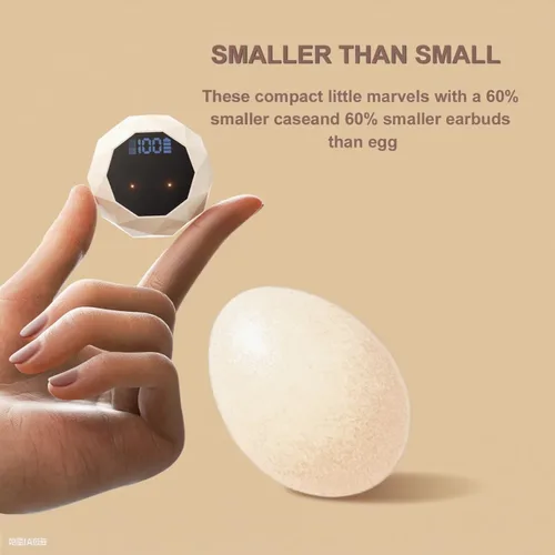 Miniatura 3 de Xmenha Auriculares Bluetooth Mini Pequeños Invisibles más Pequeños Inalámbricos Bluetooth Ocultos para Trabajo Micro Diminutos Auriculares Discretos